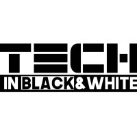 Tech In Black And White Logo