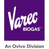 Varec Biogas, a Division of Ovivo Water USA, LLC. Logo