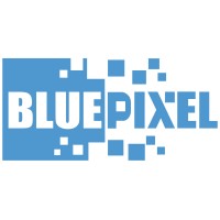 Blue Pixel 3D Logo
