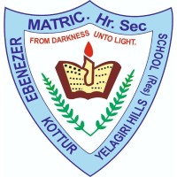 Ebenezer Matriculation Higher Secondary School, Yelagiri Hills Logo