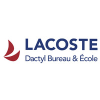 Lacoste Dactyl Bureau & École Logo