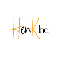 Henk Inc. | Digital Marketing and Content Agency Logo