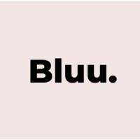 Bluu. Social Media Logo