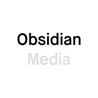 Obsidian Media Logo