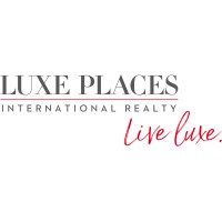 LUXE PLACES INTERNATIONAL REALTY Logo