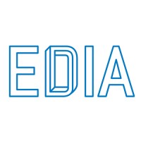 EDIA - Create smart content that saves you costs and drives more revenue. Logo