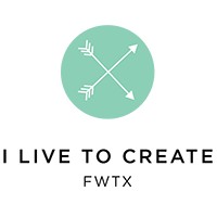 I LIVE TO CREATE Logo