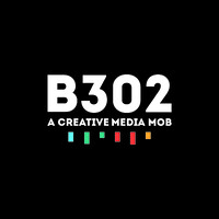 B302, a creative media mob Logo