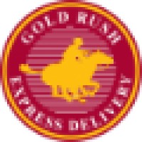 Gold Rush Express Delivery Logo