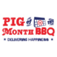 Pig of the Month BBQ Logo