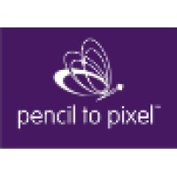 Pencil to Pixel - India Logo