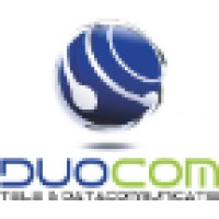 Duocom, tele- en datacommunicatie Logo
