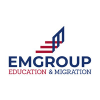 EMGROUP Education and Migration Logo