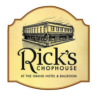 Ricks Chophouse at the Grand Hotel and Ballroom Logo