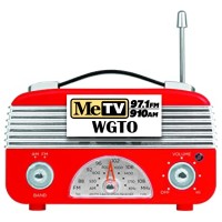 WGTO & MeTVfm 97.1 FM & 910 AM Logo