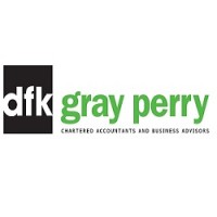 DFK Gray Perry Logo