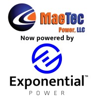 MaeTec Power, LLC - Now Powered by Exponential Power Logo