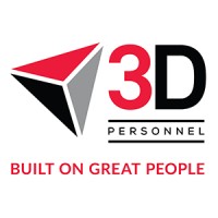 3D Personnel Ltd Logo