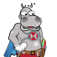 Hippo Roofing Logo