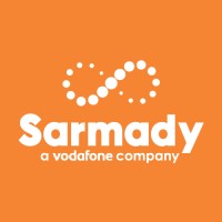 Sarmady - a Vodafone Company Logo