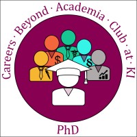 PhD Careers Beyond Academia Club at Karolinska Institutet Logo