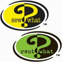 Sew What? Inc / Rent What? Inc Logo