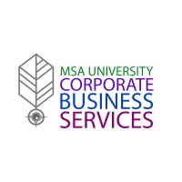 MSA University -Corporate & Business Services Division- CBSD Logo