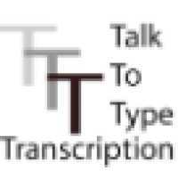 Talk To Type Transcription Logo