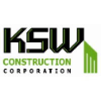 KSW Construction Corporation Logo