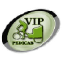 VIP Pedicab Mobile Advertising Logo
