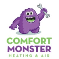 Comfort Monster Heating & Air Logo