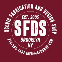 SFDS (Scenic Fabrication and Design Shop) Logo
