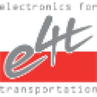 e4t electronics for transportation s.r.o. Logo