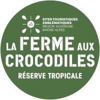 La Ferme aux Crocodiles - Réserve Tropicale Logo