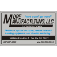 More Manufacturing LLC Logo
