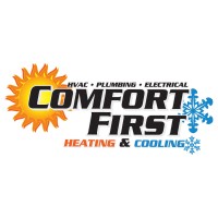 Comfort First Heating and Cooling Logo
