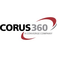 Corus360, A Converge Company Logo