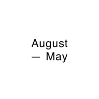 August - May Logo
