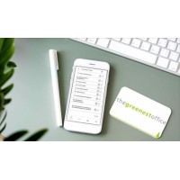 the greenest office Logo
