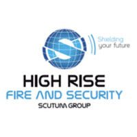 High Rise Fire and Security/Scutum Group Logo