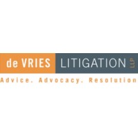 de VRIES LITIGATION LLP Logo