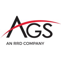 AGS, an RR Donnelley Company Logo