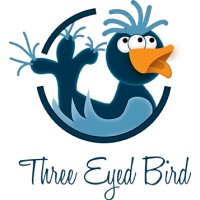 Three Eyed Bird Design Logo