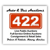 422 Auto and Bus Auction Logo