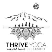 Thrive Yoga Crested Butte Logo