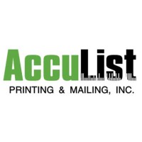 AccuList Printing & Mailing, INC. Logo