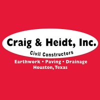 Craig & Heidt, Inc. Civil Constructors Logo