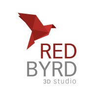 RedByrd 3D Studio Logo