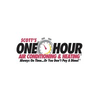 Scotts One Hour Air Conditioning & Heating Logo