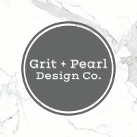 Grit + Pearl Design Company Logo